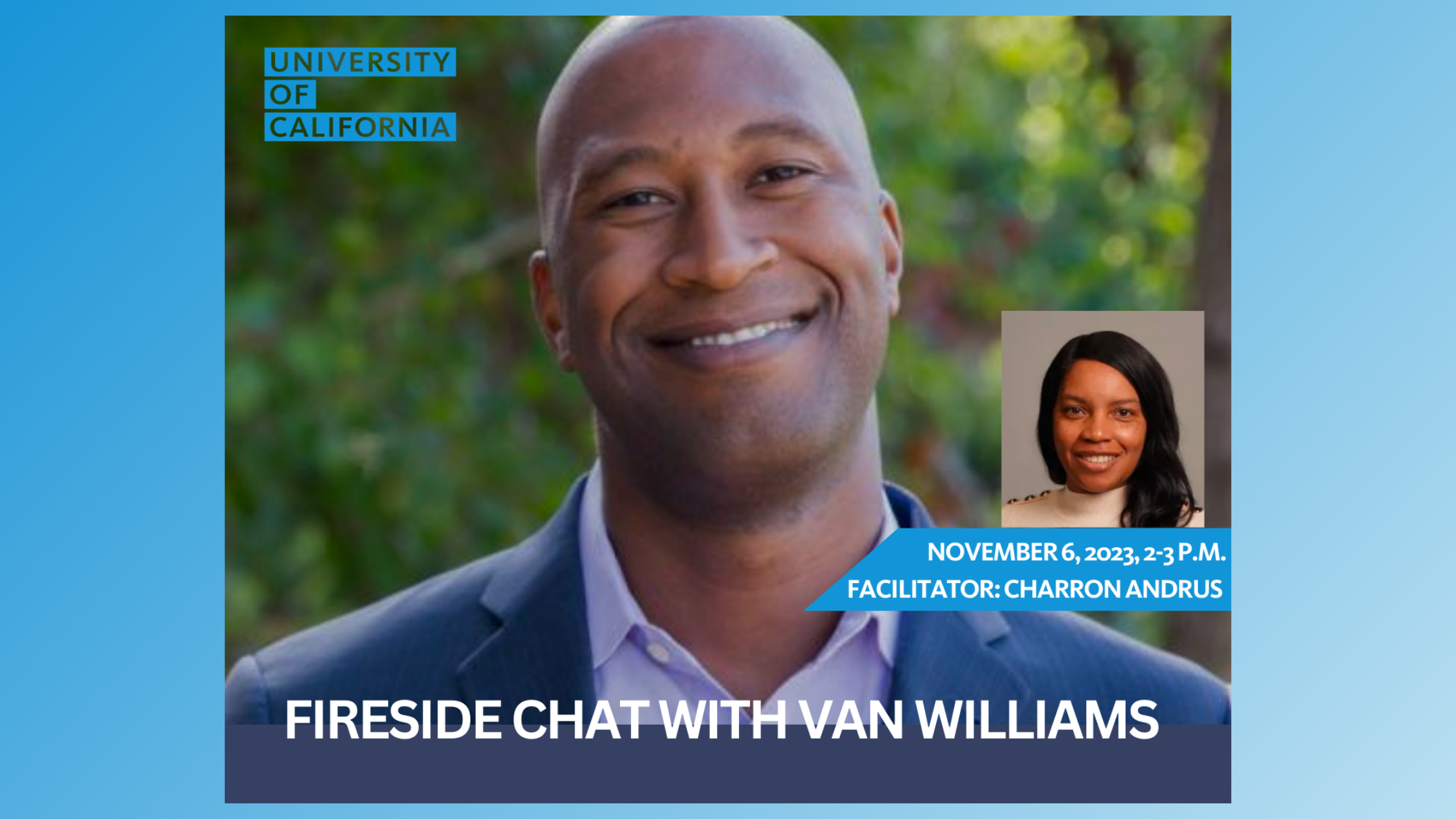 Fireside chat with Van Williams